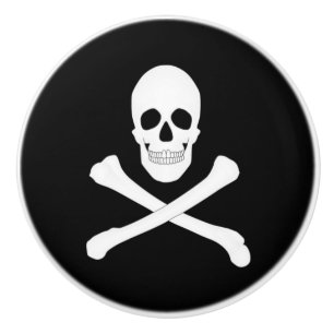Pirat Flagga (Skull och Crossbone) (Jolly Roger) Knopp