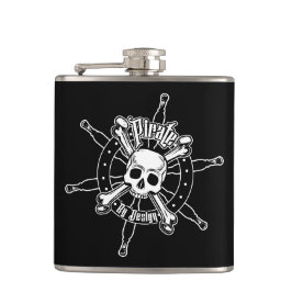 Pirat Flaskar - Stål Fickplunta