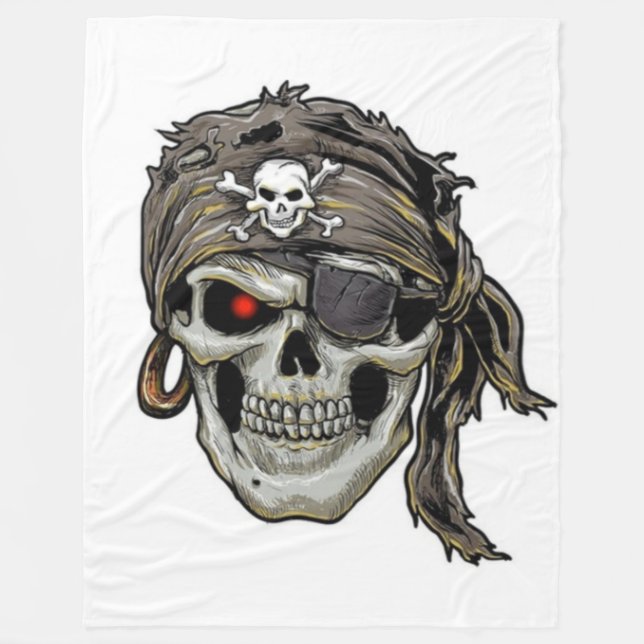PIRAT FLEECEFILT (Framsidan)