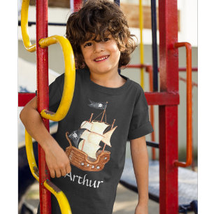 Pirat födelsedag: party skattparrot t shirt