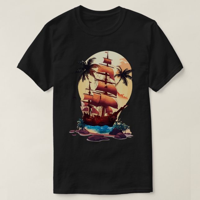 PIRAT FRAKT 3 T SHIRT (Design framsida)