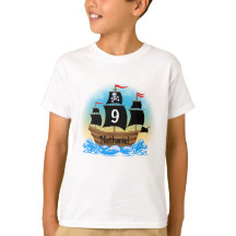 Pirat Frakt Birthday Shirt