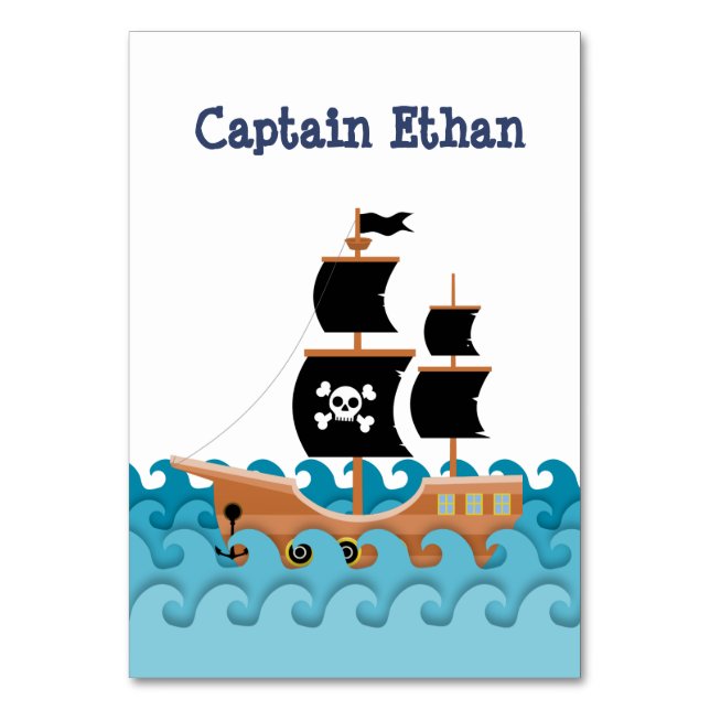 Pirat Frakt Bordsnummer (Framsidan)