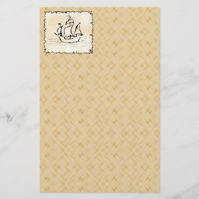 Pirat Frakt. Brevpapper (Framsida)