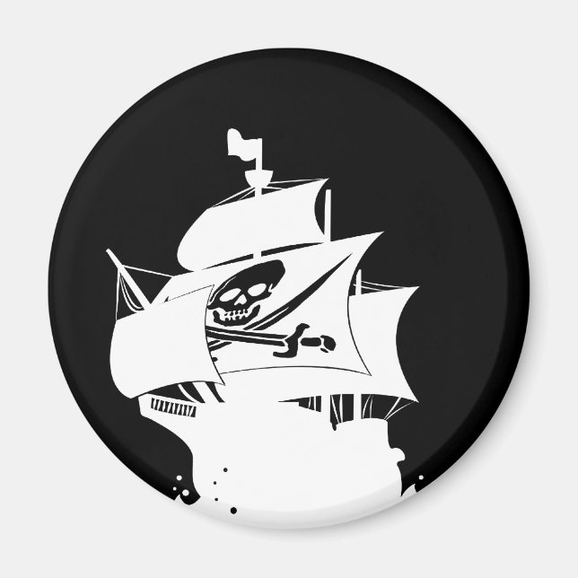 Pirat Frakt Magnet (Framsidan)