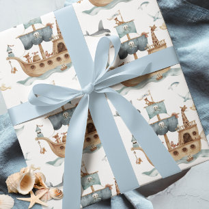 Pirat Frakt med djur i Kids Party Presentpapper