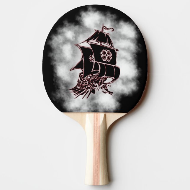 Pirat Frakt Nautical Pingisracket (Baksidan)