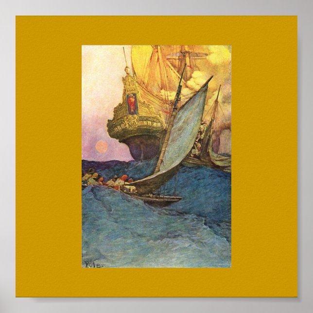 Pirat Frakt Poster (Framsidan)