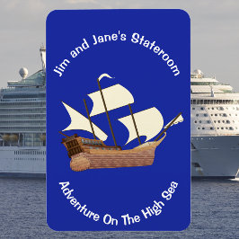 Pirat Frakt Stateroom Door Magnet
