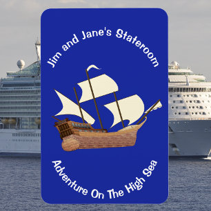 Pirat Frakt Stateroom Door Magnet