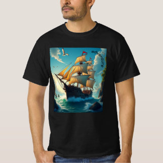 pirat frakt. t shirt