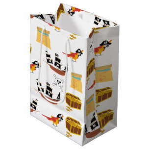 Pirat Frakt Treasure Chest Theme Mönster