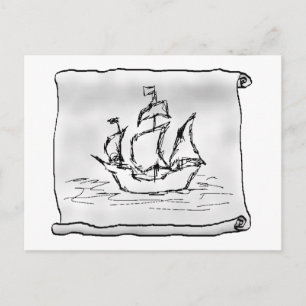 Pirat Frakt. Vykort