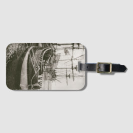 Pirat Fraktas Nautical Sailing Vessels Tall Frakt Bagagebricka