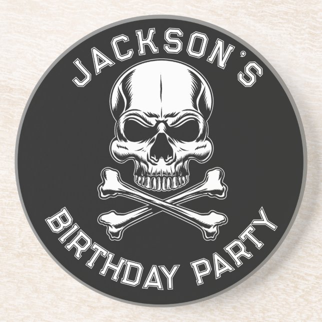 Pirat Frakts skullsvart Underlägg (Framsidan)