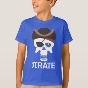 pirat Funny Pi Day Math Skull T Shirt