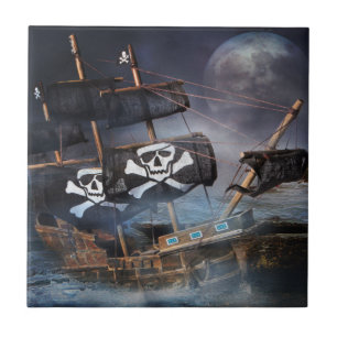 PIRAT GHOST-FRAKT KAKELPLATTA