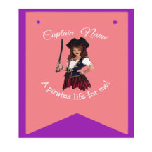 Pirat Girl Rosa Theme