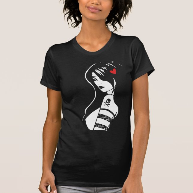 Pirat Girl T-Shirt (Framsida)