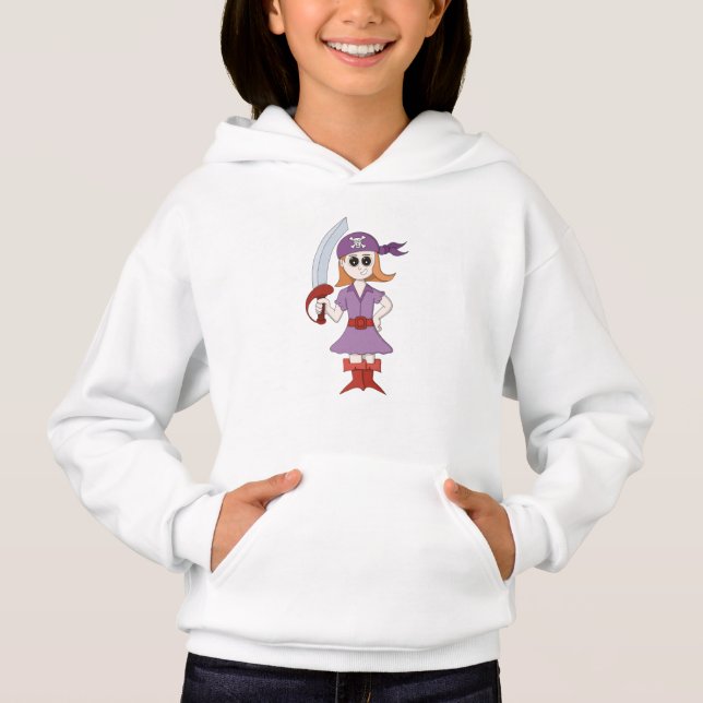 Pirat Girl T Shirt (Framsida)