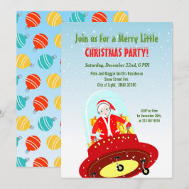 Pirat Girl Treasure Karta Roligt Födelsedagsfest Inbjudningar