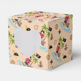 Pirat Girl Treasure Karta Roligt Födelsedagsfest  Presentaskar