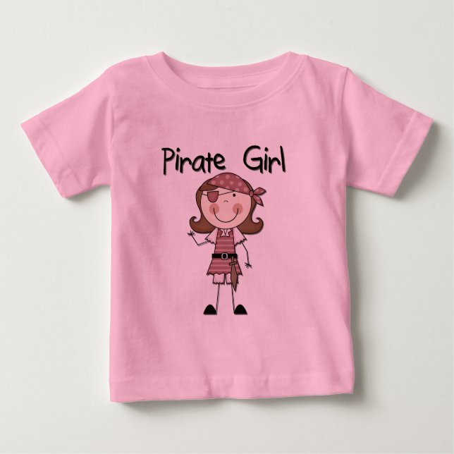 Pirat Girl Tshirts and Gifts (Framsida)