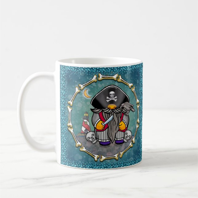 Pirat gnome kaffemugg (Vänster)