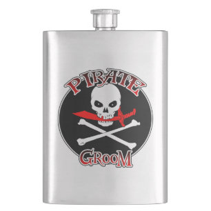 Pirat Groom-kolv Fickplunta
