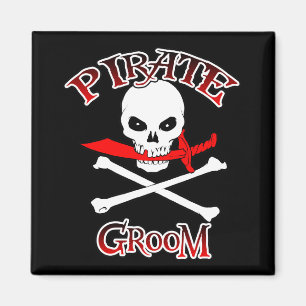 Pirat Groom Magnet