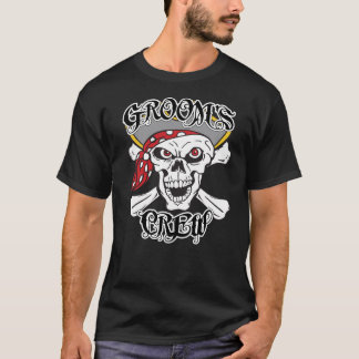 Pirat Grooms besättning T Shirt