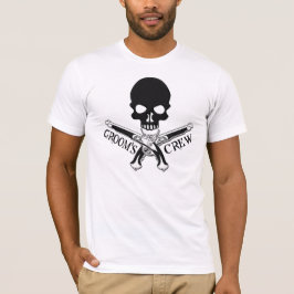 Pirat Grooms besättningsfartyg T Shirt