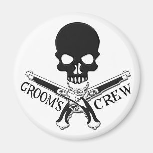 Pirat Grooms besättningsmagnet Magnet