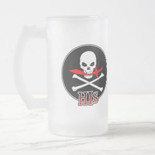 Pirat Hans Frostat Ölglas