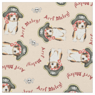 Pirat Hat Beagle Tyg