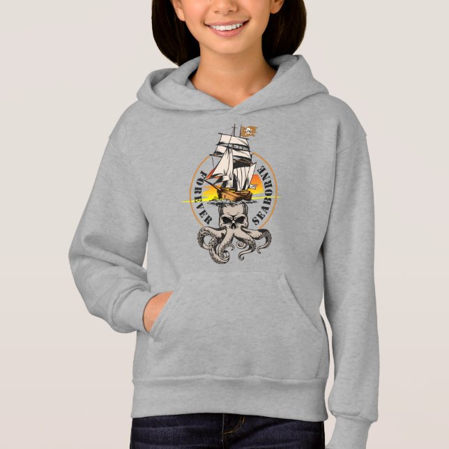 Pirat i Seaborne | Barn T Shirt (Framsida)
