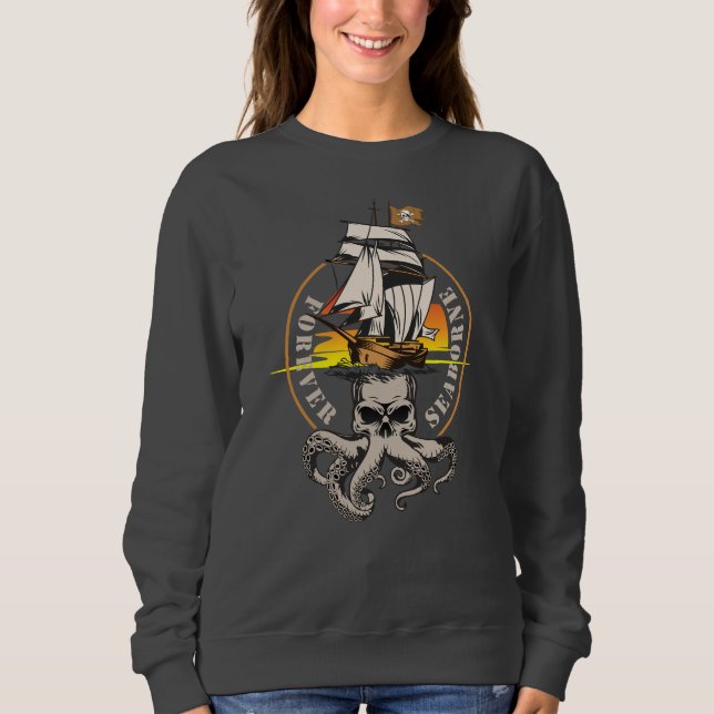 Pirat i Seaborne | Kvinnor T Shirt (Framsida)