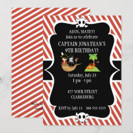Pirat Inbjudningar