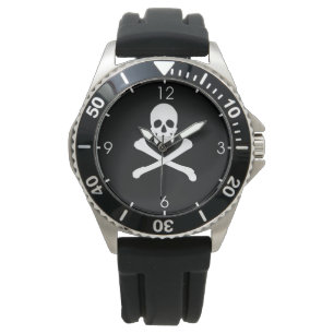 Pirat (Jolly Roger) Flagga Armbandsur