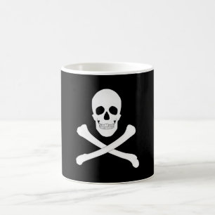 Pirat (Jolly Roger) Flagga Kaffemugg