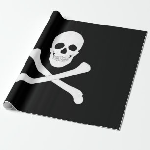 Pirat (Jolly Roger) Flagga Presentpapper