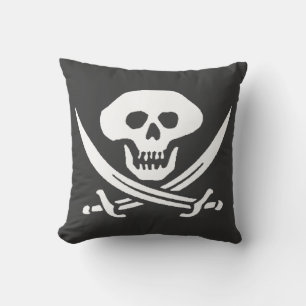 Pirat Jolly Roger Skull Kudde