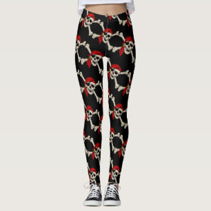 Pirat, Jolly Roger,stil Leggings