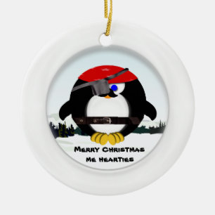 Pirat Julgransprydnad Keramik