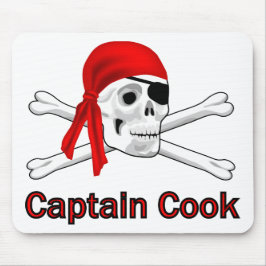 Pirat kapten Cook Mousepad Musmatta