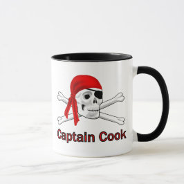 Pirat kapten Cook Mugg