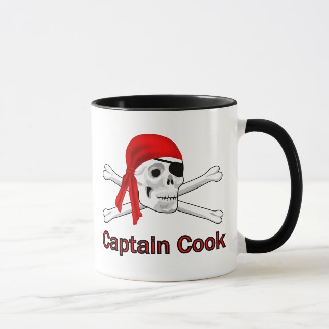 Pirat kapten Cook Mugg (Höger)