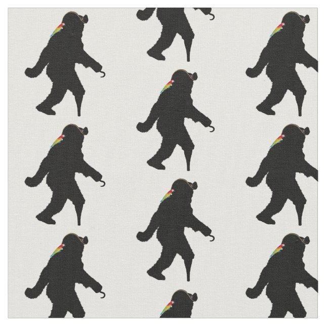 Pirat kapten Krok Hand Sasquatch Tyg (Närbild)