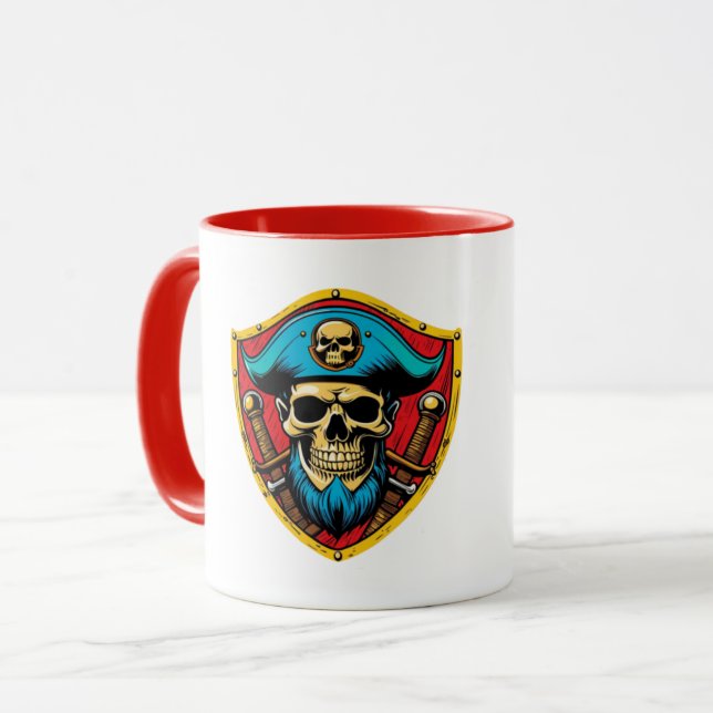 Pirat kapten Mugg (Framsida vänster)