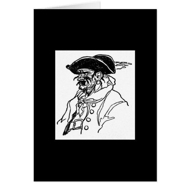 Pirat kapten OBS kort (Framsidan)